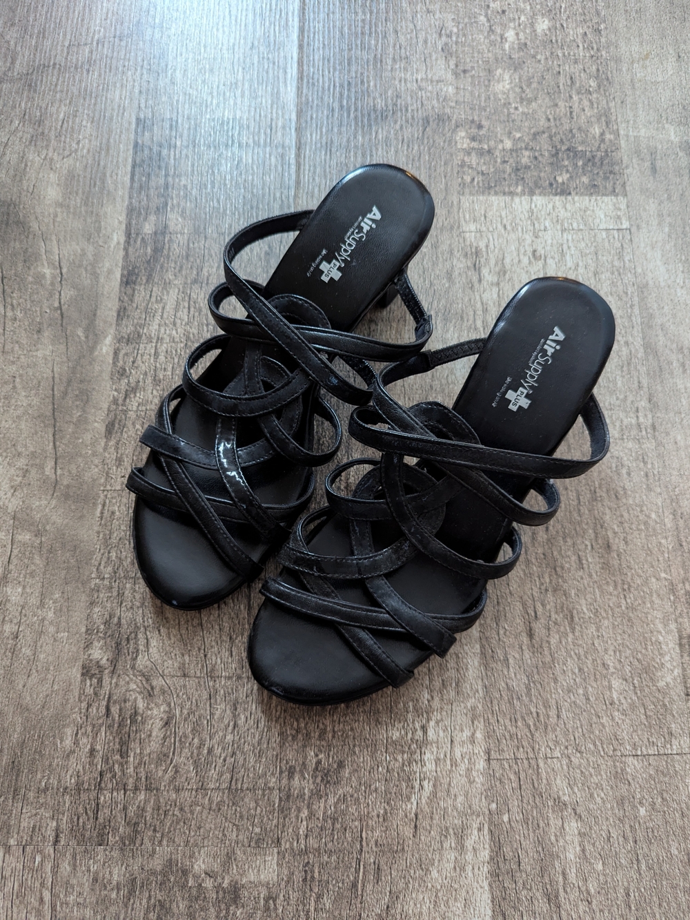 Women's Black Heels By Air Supply Plus